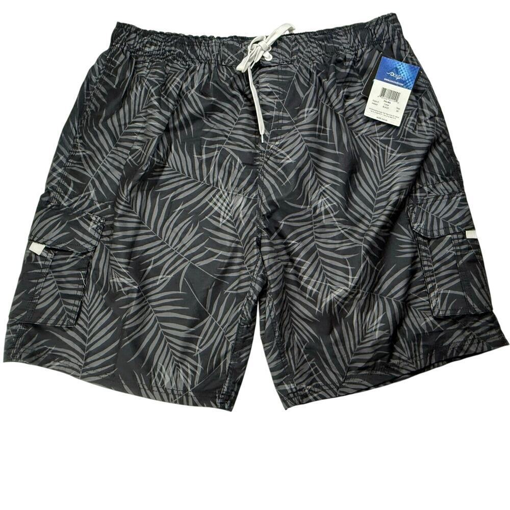 Kanu Surf Board Shorts Cargo Men's Swimwear 3XL NWT